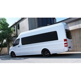 Накладки на пороги на Mercedes Sprinter W906